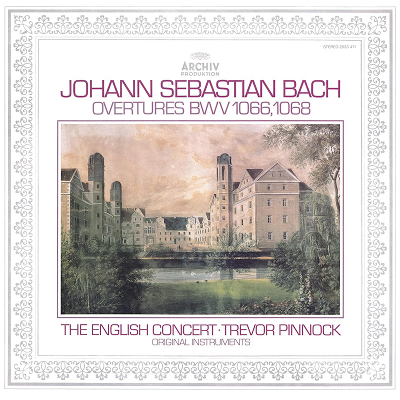 Trevor Pinnock The English Concert - J.s. bach: orchestral suites nos. 1 & 3 (High Quality LP)