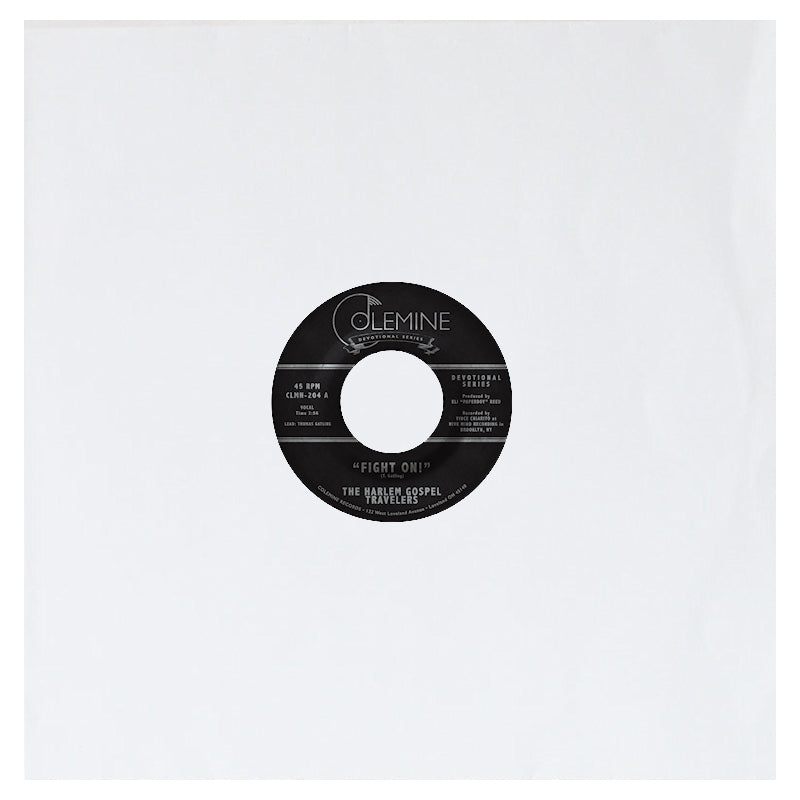 Harlem Gospel Travelers - 7-fight on (On!.. / Clear Vinyl, Coloured Vinyl, Transparent 12-inch maxi-single)