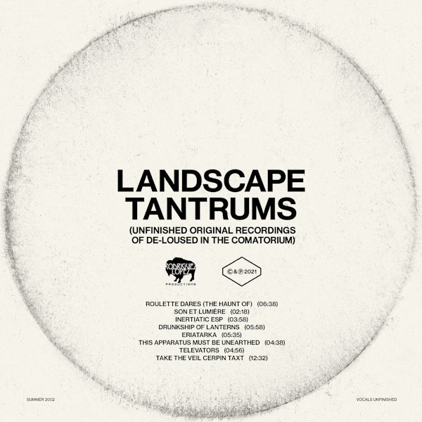 The Mars Volta - Landscape tantrums (Glow In the Dark Vinyl LP)
