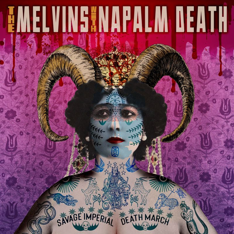 Melvins & Napalm Death - Savage imperial death march (LP)