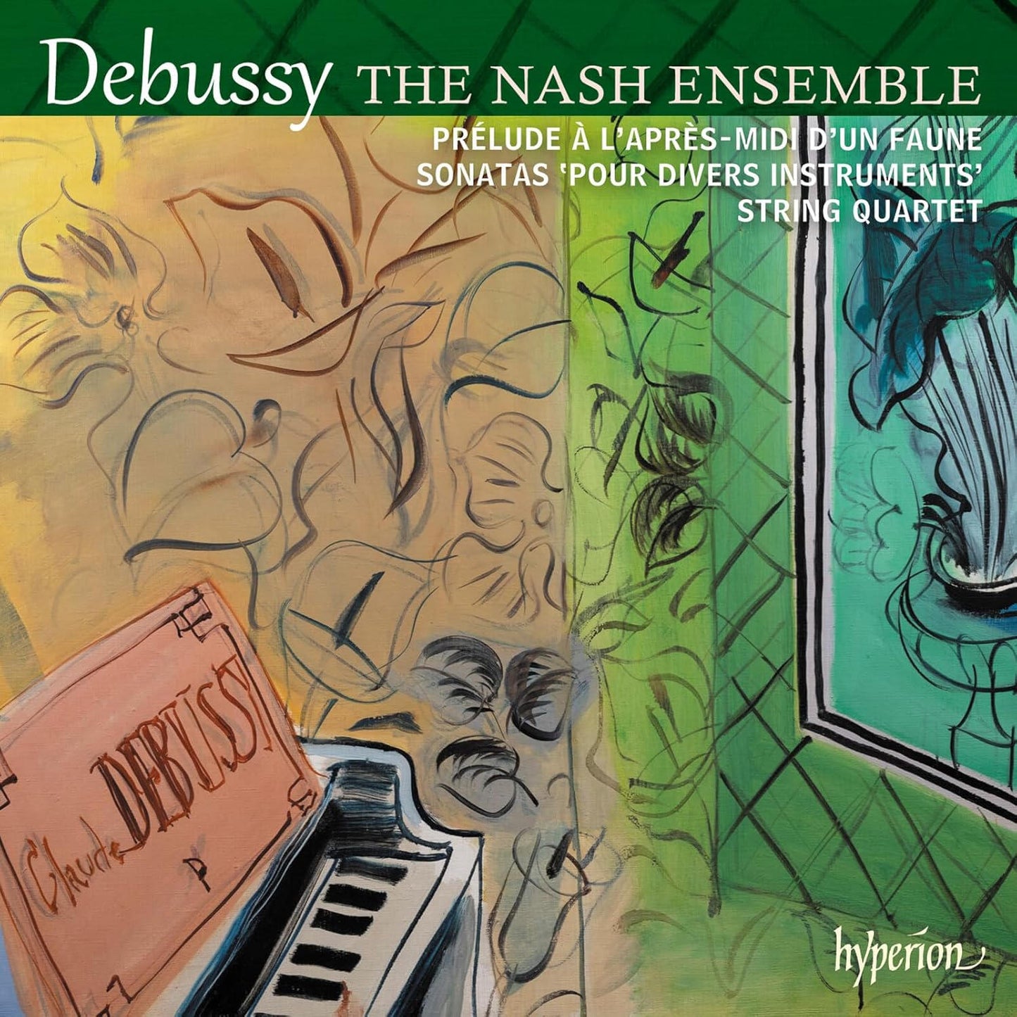 Nash Ensemble - Debussy string quartet & sonatas (CD)
