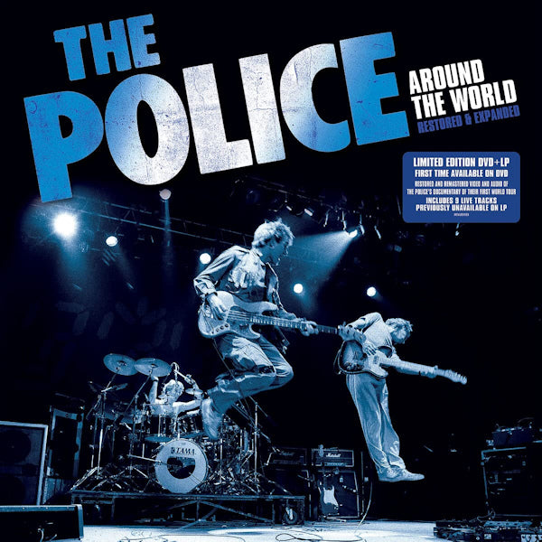 Police - Around the world (Live From Around the World, 1980 / 180gr. Transp. Blue, High Quality, Transparent, Coloured Vinyl LP)