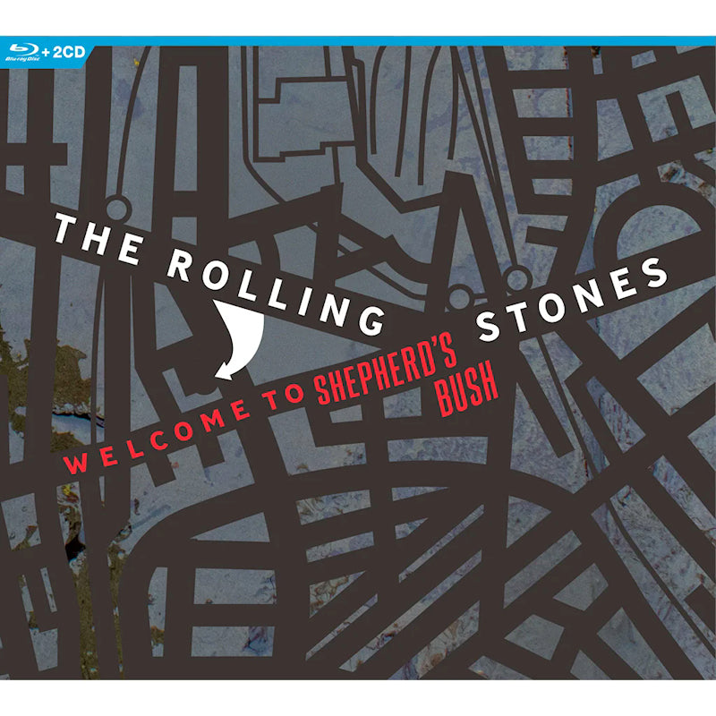 The Rolling Stones - Welcome to shepherds bush (CD+Blu-Ray Blu Ray disc music)