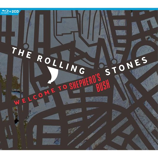 The Rolling Stones - Welcome to shepherds bush (CD+Blu-Ray Blu Ray disc music)
