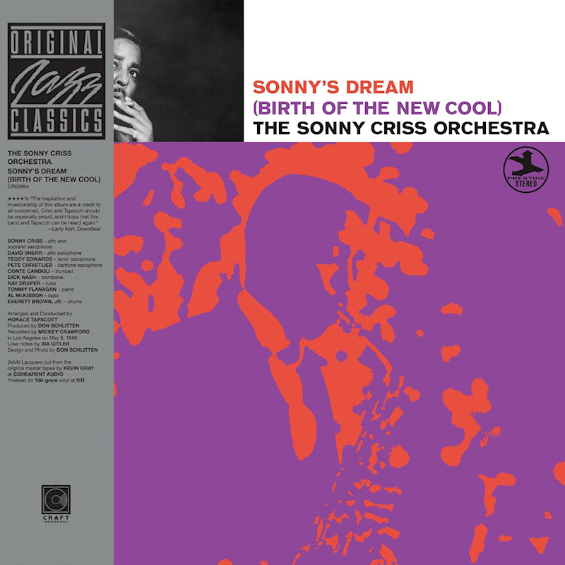 Sonny Criss Orchestra - Sonny's dream: birth of the new cool: ojc series (High Quality, Reissue, Remastered LP)