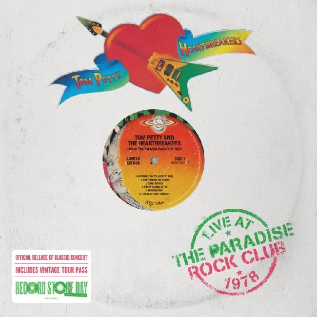 Tom Petty & The Heartbreakers - Liva At Paradise Club 1978 (LP)
