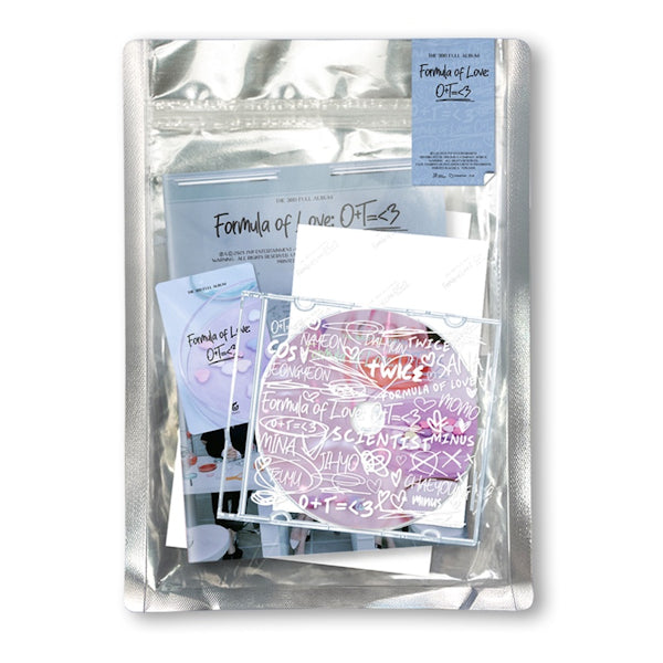 Twice - Formula of love: o+t=<3 (.. Love: O+T=<3 / Vol.3 / Result File Version CD)