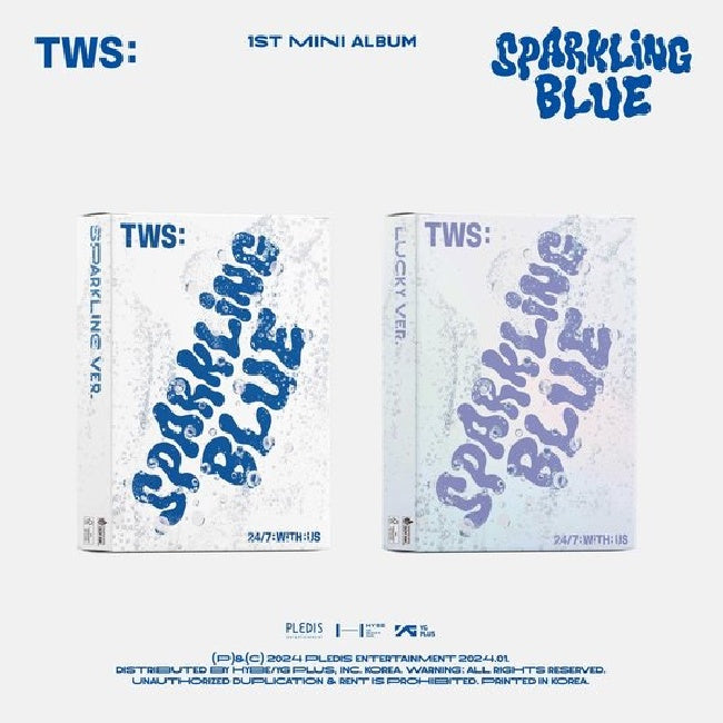 Tws - Sparkling blue (Photobook, Box Set CD)