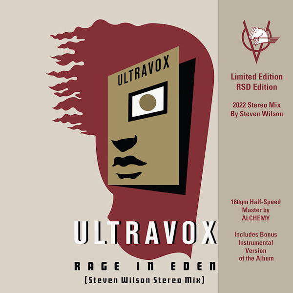 Ultravox - Rage in eden (steven wilson stereo mix) (Steven Wilson Stereo Mix , Blf 22, High Quality, Transparent, Half Speed, Reissue, Remastered LP)