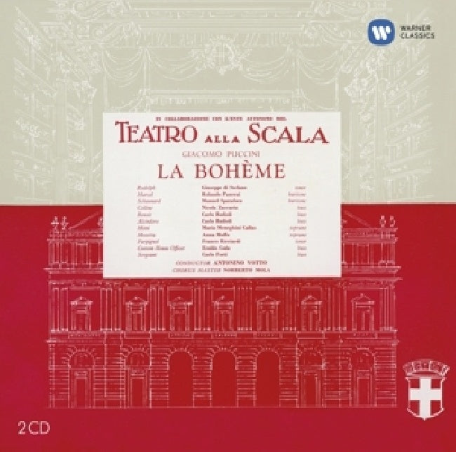 Maria Callas - La boheme (Maria Callas/La Scala Milan/Antonino Votto (1956) CD)