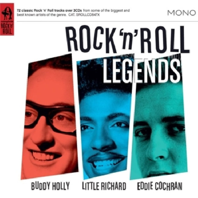 V/A (Various Artists) - Rock n roll legends (3 Albums, 1 Ep, 9 Live Tracks, Several Demos CD)