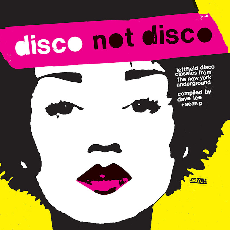 V/A (Various Artists) - Disco not disco (Yellow, Transparent, Coloured Vinyl LP)