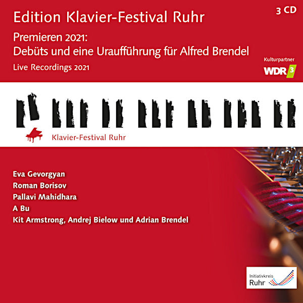 V/A (Various Artists) - Edition Klavierfestival Ruhr: Premieren 2021 (.. Ruhr Vol. 40, Debuts Und Eine Urauffuhrung Fur Alfre CD)