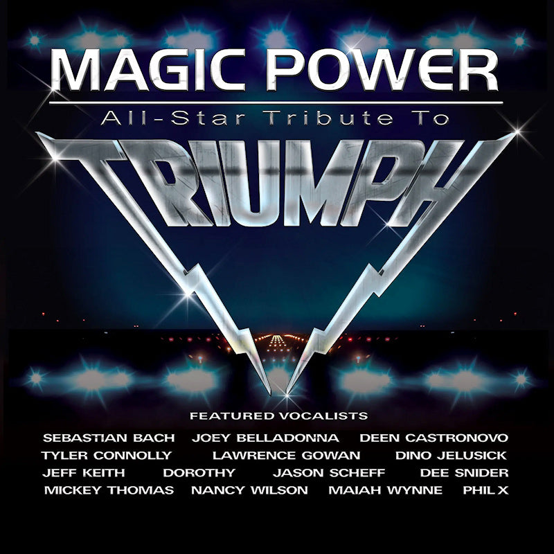 Various - Magic power: all star tribute to triumph (Dark Blue White, Coloured Vinyl LP)