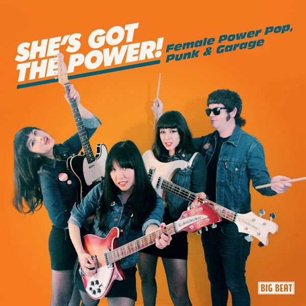 V/A (Various Artists) - She's Got The Power! Female Power Pop. Punk & Garage (Female Power Pop, Punk & Garage CD)