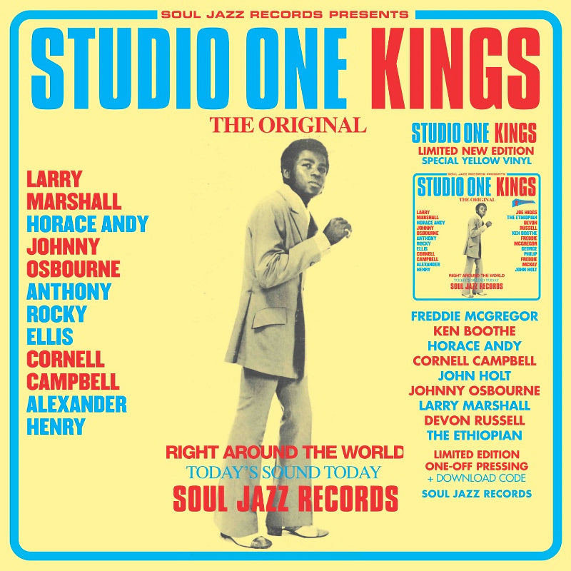 Soul Jazz Records Presents - Studio one kings (.. Kings / Bfl 23 / Yellow Vinyl, Black Friday, Coloured Vinyl LP)