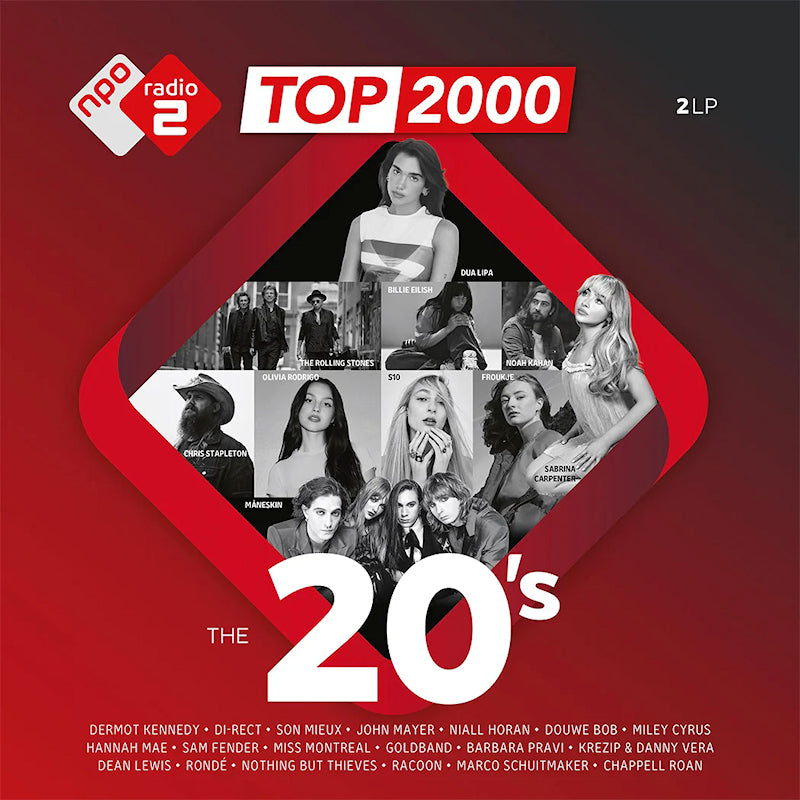 Various Artists - Top 2000 - the 20's (High Quality, Transparent, Coloured Vinyl LP)