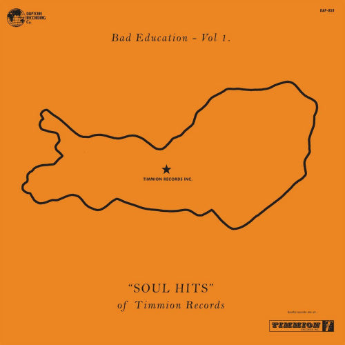 V/A (Various Artists) - Bad education (Vol.1 'Soul Hits' of Timmion Records CD)