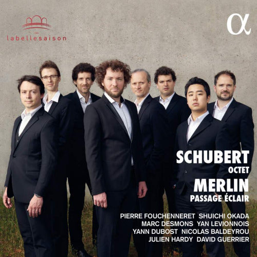 Schubert/merlin - Octet/passage eclair (Pierre Fouchenneret/David Guerrier/Nicolas Baldeyrou CD)