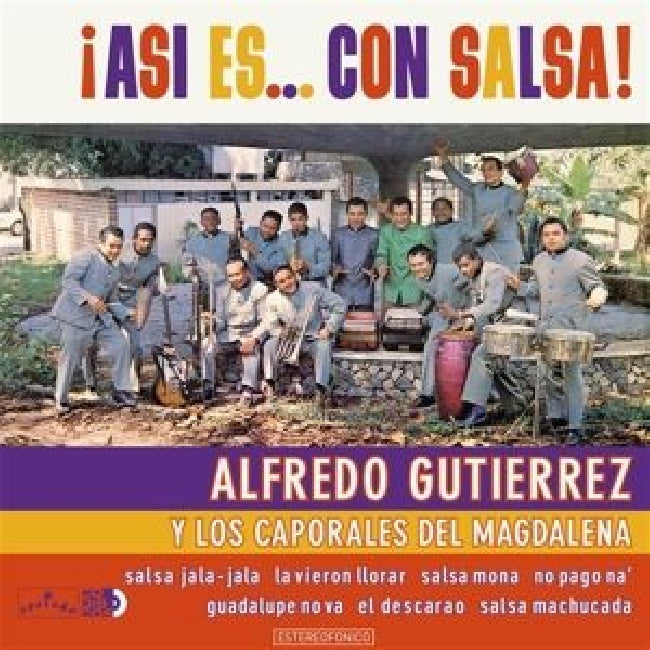 Alfredo Y Los Caporales Del Magdalena Gutierrez - A si es... con salsa! (LP)