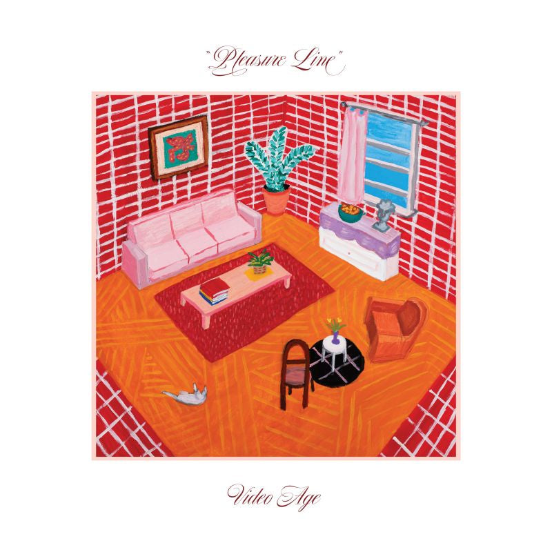 Video Age - Pleasure line (Purple Vinyl, Coloured Vinyl LP)
