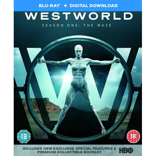 Tv Series - Westworld season 1 (Uk Version /Cast: Anthony Hopkins, Ed Harris blu ray movie)