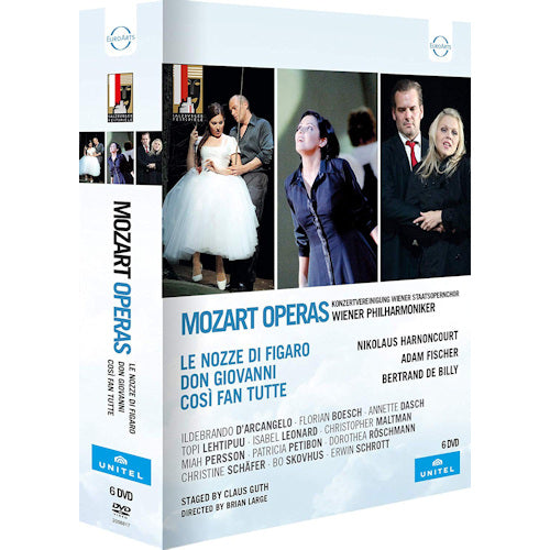 Wolfgang Amadeus Mozart - Mozart operas: le nozze di figaro/don giovanni/cosi fan (D'arcangelo/Netrebko/Skovhus/Roschmann/Schafer / Ntsc DVD movie)