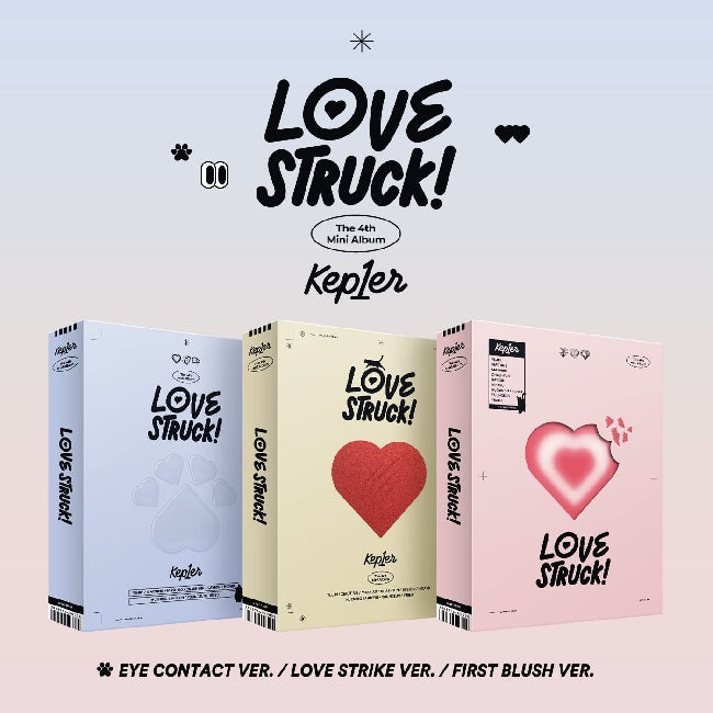 Kep1er - Lovestruck! (4th Mini Album / 84pg. Photobook / 3 Versions CD)
