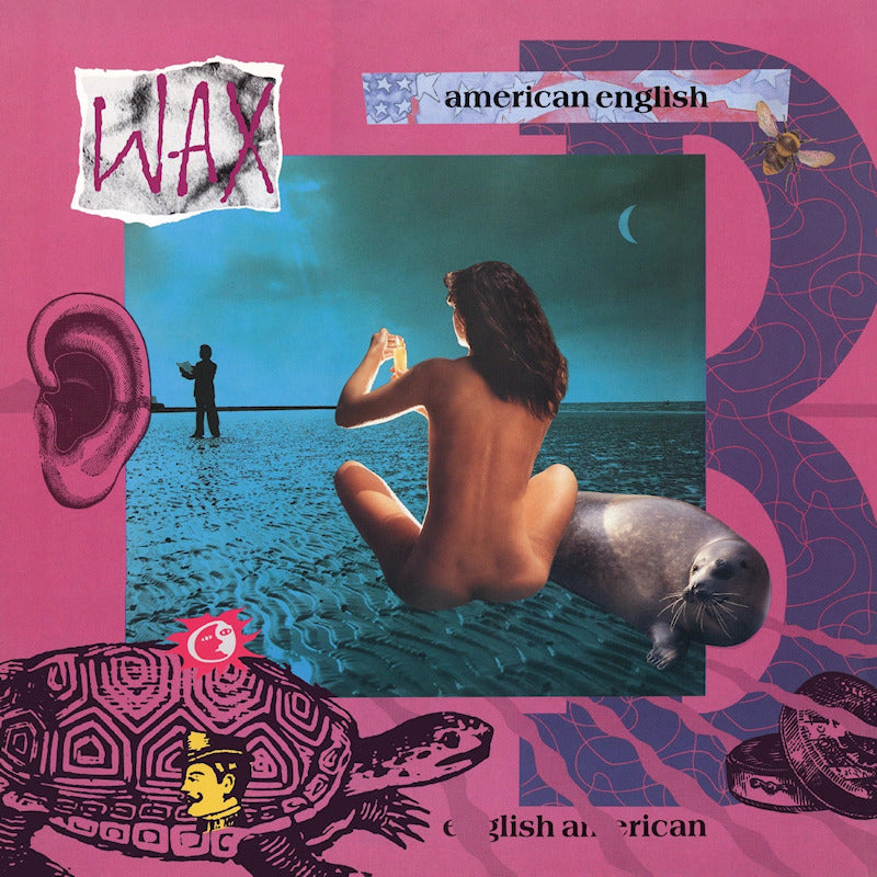 Wax - American english (Pink Purple 180g, High Quality, Insert, Coloured Vinyl LP)