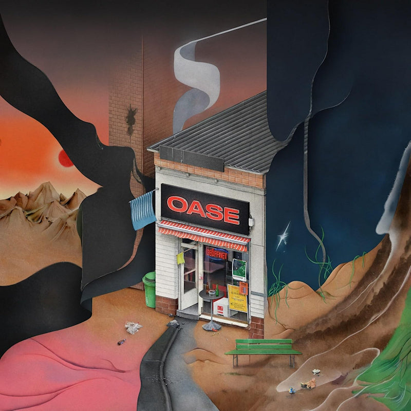 Weite - Oase (pink marbled) (Pink, Coloured Vinyl LP)