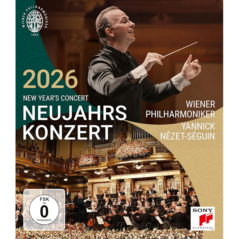 Wiener Philharmoniker & Yannick Nezet -seguin - Neujahrskonzert 2026 / new year's concert 2026 / c (blu ray movie)