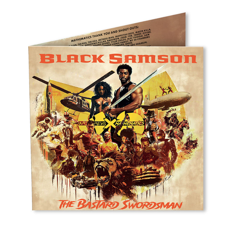 Wu -tang Clan & Dj Mathematics - Black samson, the bastard swordsman (from the wu-tang the saga continues collection) (Limited Edition CD)