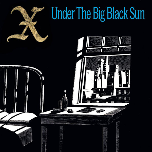 X - Under the big black sun (.. Black Sun//180gr./Insert/1500 Cps Turquoise Coloured, High Quality LP)