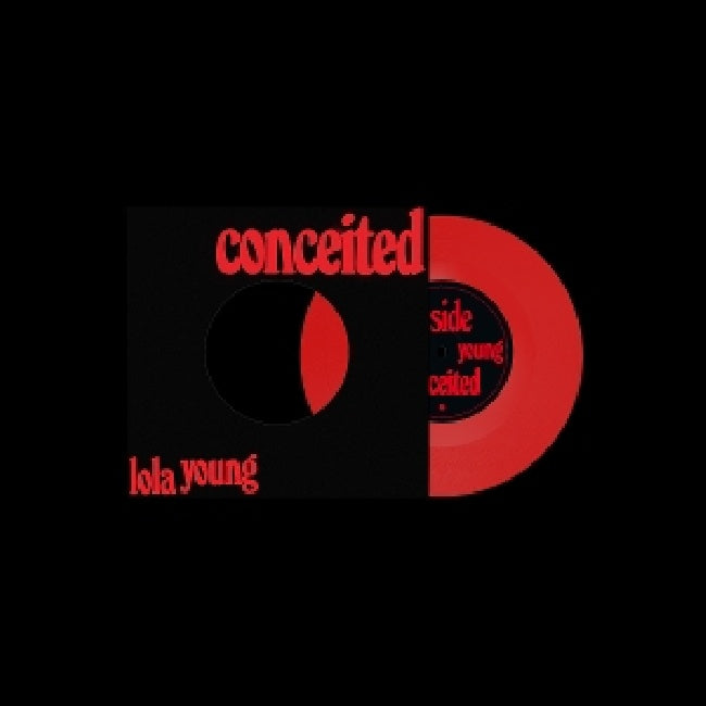 Lola Young - Conceited (Red, Transparent, Coloured Vinyl 7-inch single)