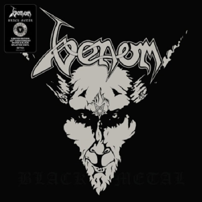 Venom - Black metal (Silver & Black Splatter Vinyl/40th Anniversary LP)
