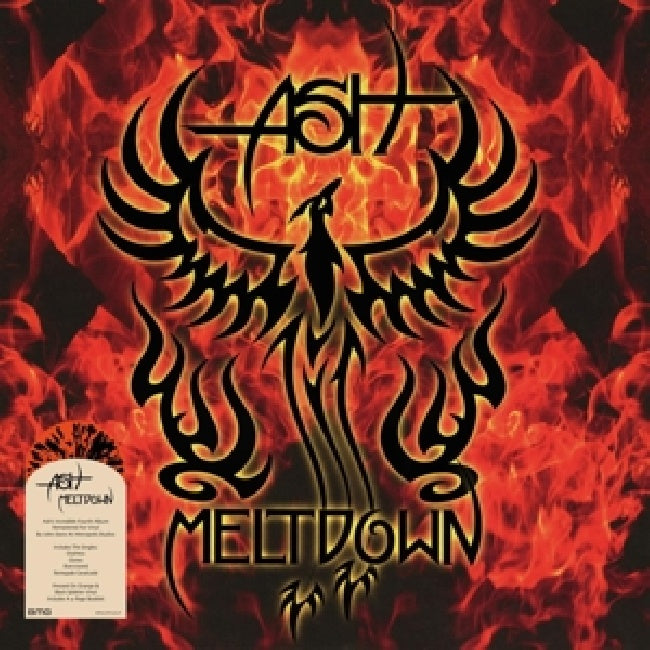 Ash - Meltdown (Orange & Black Splatter, Coloured Vinyl, Reissue LP)