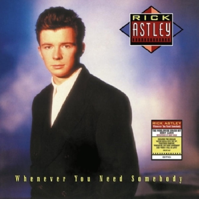 Rick Astley - Whenever you need somebody (.. Somebody/ 2022 Remaster LP)