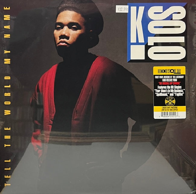 K-Solo - Tell the world my name (.. Name / Rsd 23 / Lemon Vinyl Edition, Coloured Vinyl LP)