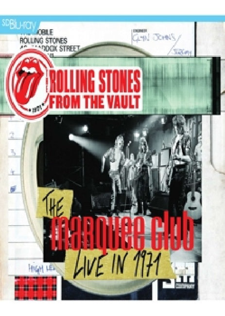 the Rolling Stones - From the vault - the marquee 1971 (blu ray movie)