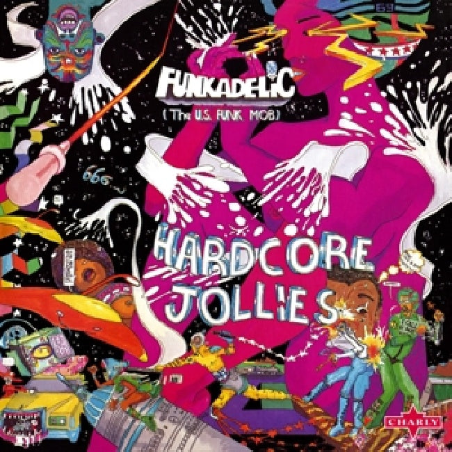 Funkadelic - Hardcore jollies (.. Jollies / 180gr. Pink Translucent Vinyl, Coloured Vinyl, Transparent, Reissue, High Quality, Gatefold Sleeve LP)
