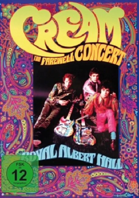 Cream - Farewell concert 1968 (Mono DVD movie)