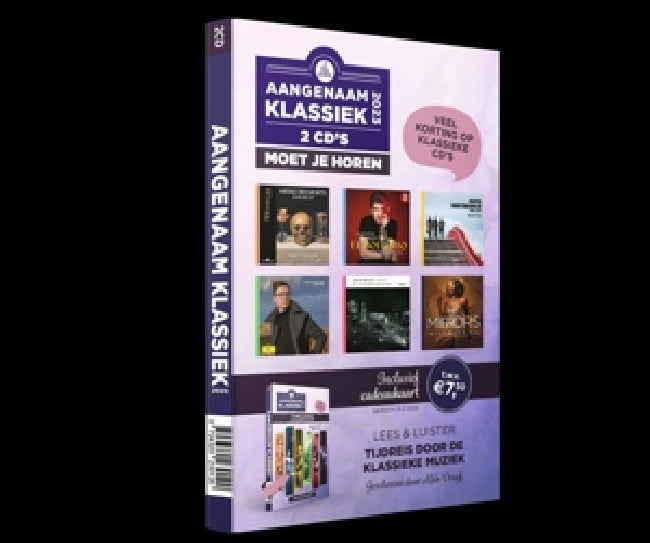 V/A - Aangenaam klassiek 2023 (2cd Aangenaam Klassiek + Akl 2023 Geschenk CD & Boek CD)