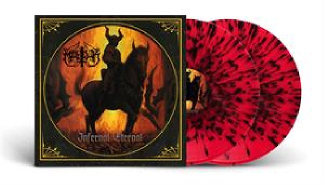 Marduk - Infernal eternal (.. Eternal / Transparent Red W/ Black Splatter Vinyl, Transparent, Coloured Vinyl LP)