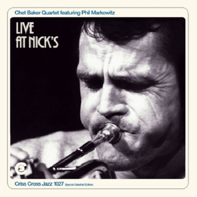 Chet Baker - Live at nick's (180gr., High Quality, Gatefold Sleeve LP)