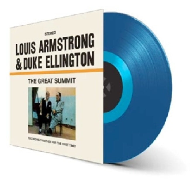 Louis Armstrong & Duke Ellington - Great summit (180gr. Transparent Blue Colored Vinyl, High Quality, Coloured Vinyl LP)