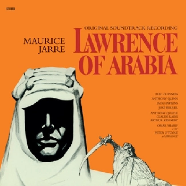 Maurice Jarre - Lawrence of arabia (Transparent Red Vinyl/ Hq 180gr., High Quality, Coloured Vinyl LP)