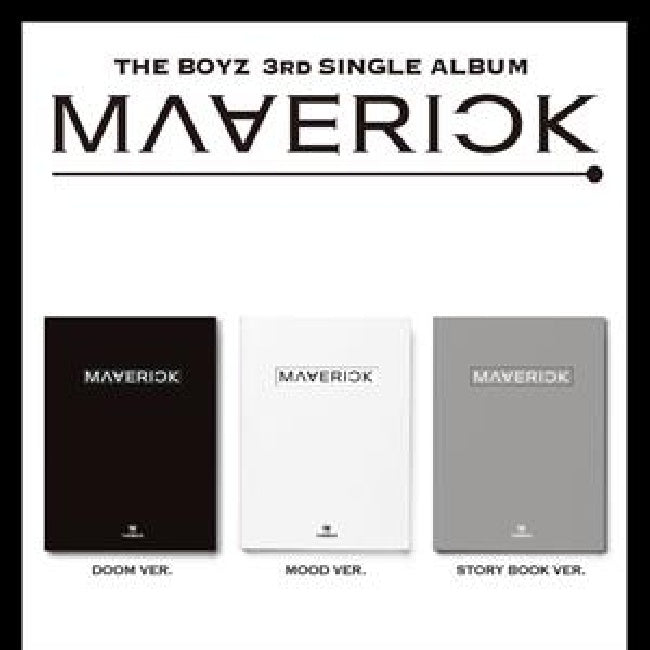 Boyz - Maverick (3rd Single / 80pg. Photobook / 3 Versions CD)