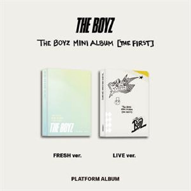 Boyz - First (1st Mini Album / Platform Album / 2 Versions accessoires)