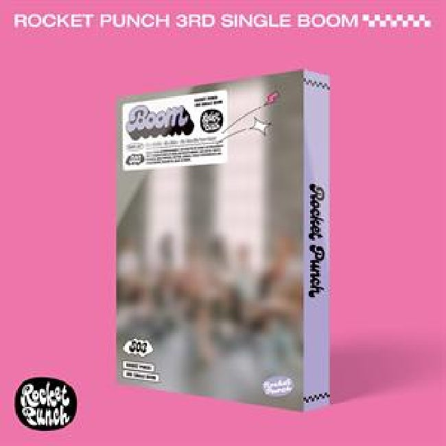 Rocket Punch - Boom (3rd Single / 2 Versions CD)