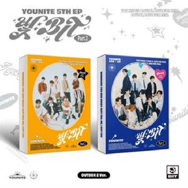 Younite - Bit part.2 (5th Ep / 56p Photobook / 2 Versions CD)